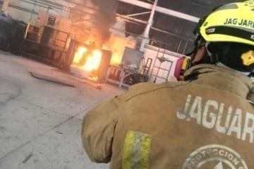 Deja flamazo 4 heridos en empresa Deja flamazo 4 heridos en empresa