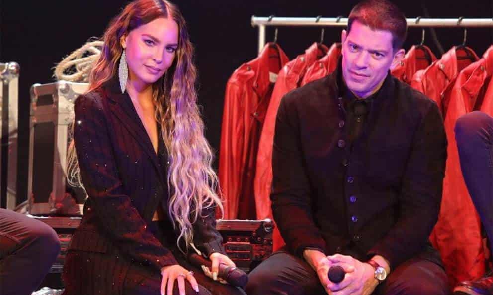 Se divierten Belinda y Yahir  en ‘Hoy no me puedo levantar’