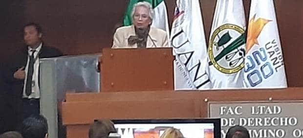 Repudia Sánchez Cordero eliminar delito de feminicidio Repudia Sánchez Cordero eliminar delito de feminicidio