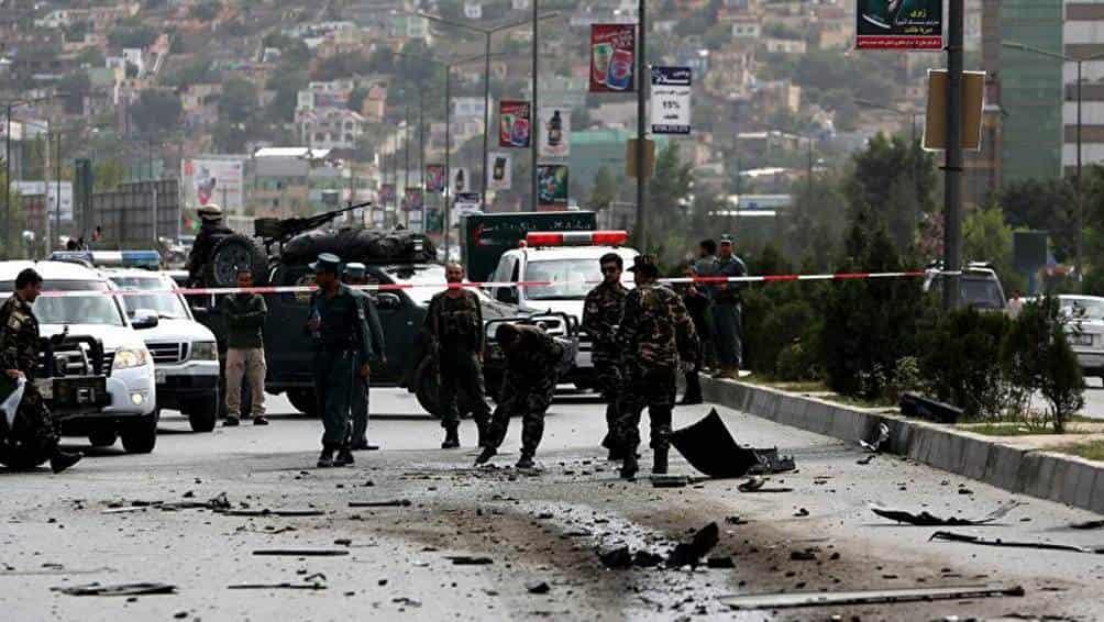 Responde EU ataque de combatientes talibanes Responde EU ataque de combatientes talibanes