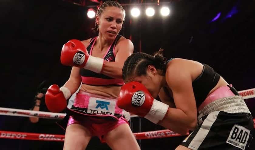 “Loba” Muñoz logra nocaut 40 de su carrera y se corona