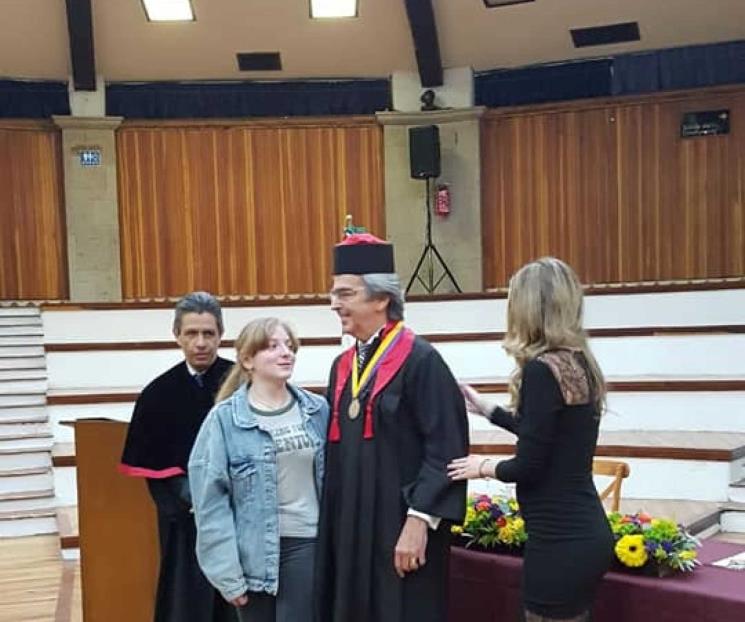 Lorenzo Lazo e hija de Edith González son papá e hija