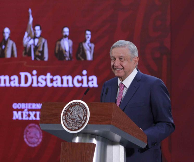 Enviar a trabajadores a casa con goce de sueldo, pide AMLO Enviar a trabajadores a casa con goce de sueldo, pide AMLO