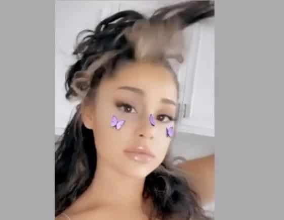 Muestra Ariana cómo luce su verdadero cabello