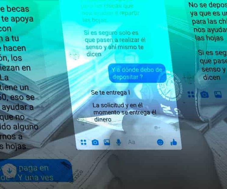 Alertan por intentos de extorsión a becarios