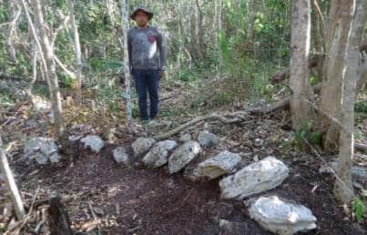 Localizan una aldea maya en Mahahual, Quintana Roo Localizan una aldea maya en Mahahual, Quintana Roo