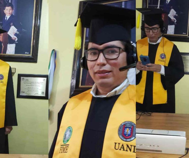 Realiza UANL primer examen de grado en línea
