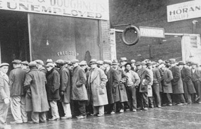 Gran Depresión del 29 generó el seguro de desempleo en EUA Gran Depresión del 29 generó el seguro de desempleo en EUA