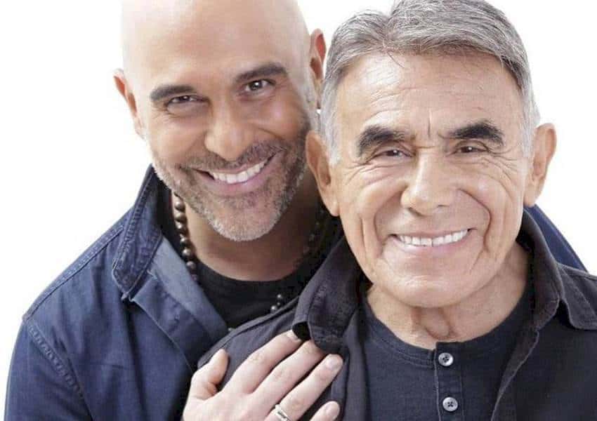 Héctor Suaréz y si hijo Héctor Suárez Gomís