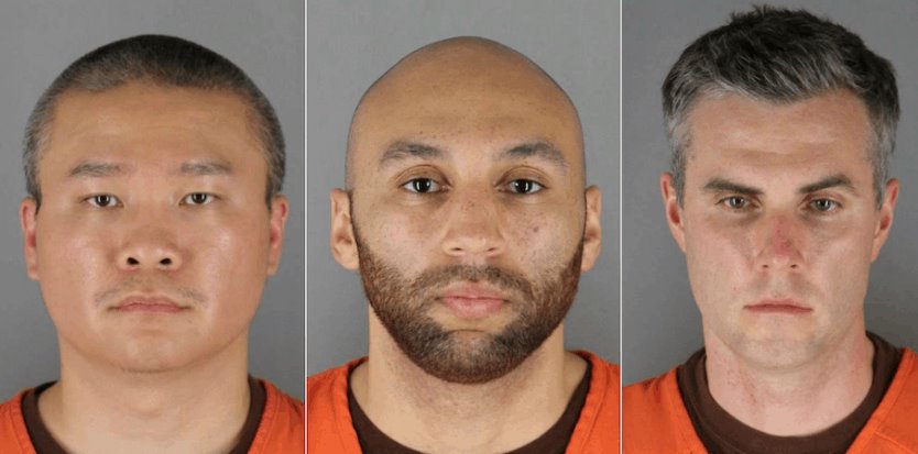 Fijan fianza a implicados en muerte de Floyd