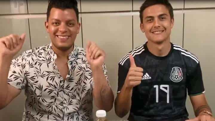 Paulo Dybala demuestra su cariño por México
