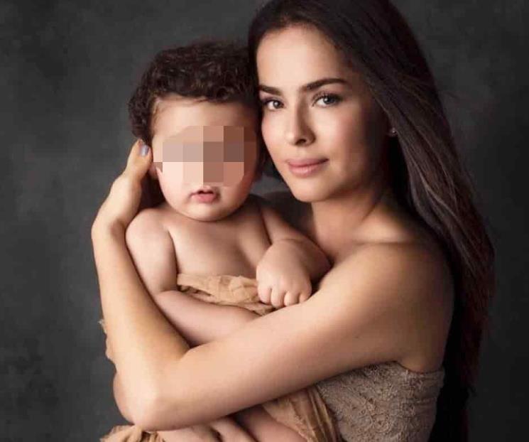 Danna García sufre accidente junto a su hijo