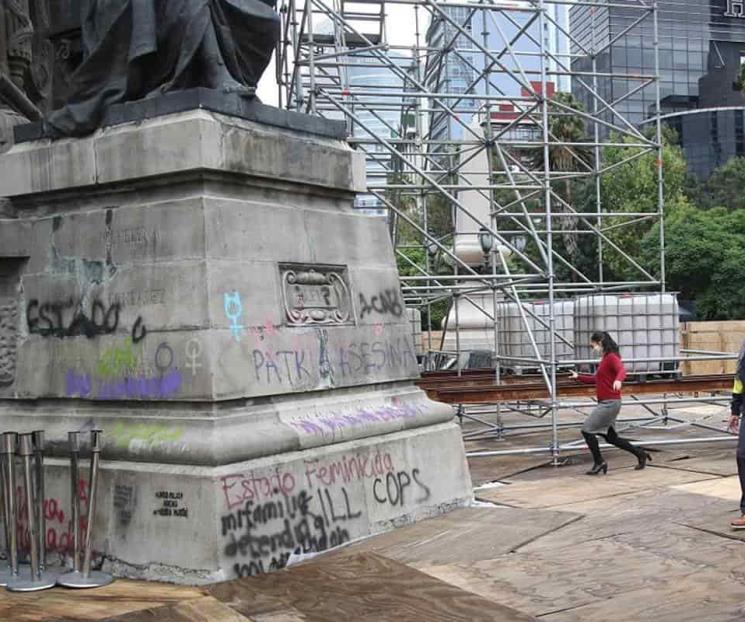 Concluiría restauración de Ángel de Independencia en agosto Concluiría restauración de Ángel de Independencia en agosto