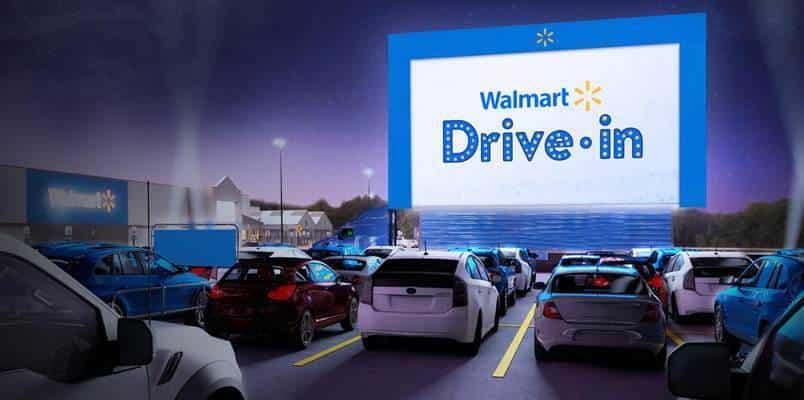 Walmart transformará sus estacionamientos en autocinemas Walmart transformará sus estacionamientos en autocinemas