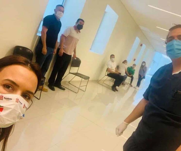 Se hace prueba Clara Luz para saber si puede donar plasma