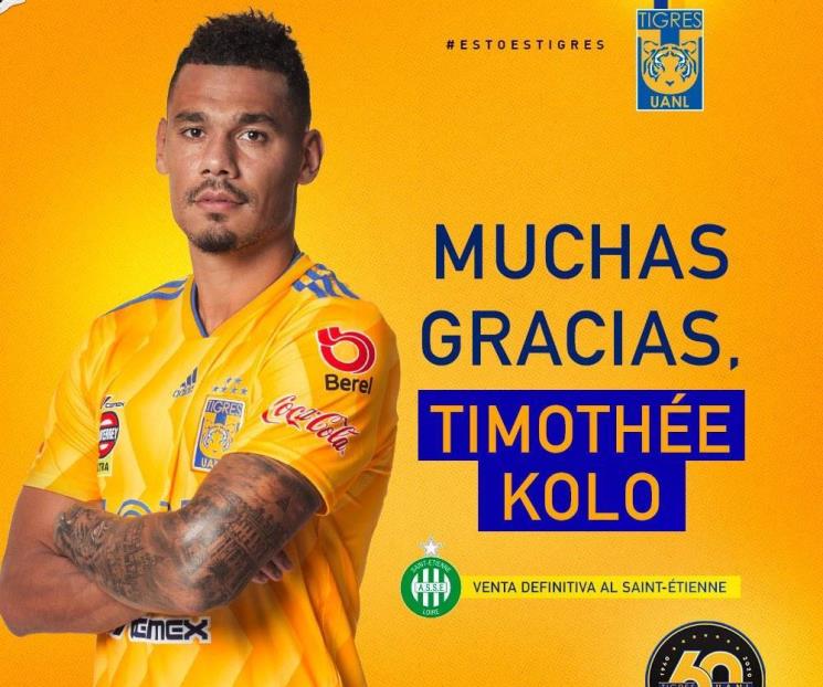 Tigres oficializa venta de Thimotee Kolo Tigres oficializa venta de Thimotee Kolo