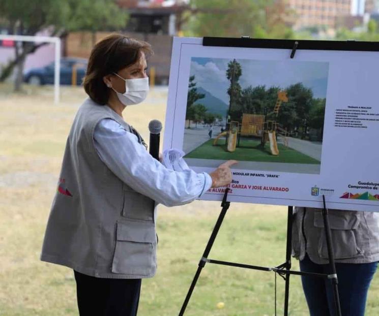 Rehabilitan en Guadalupe 28 plazas en diversas colonias
