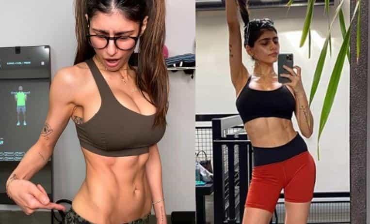 Mia Khalifa preocupa por sus brazos tan delgados