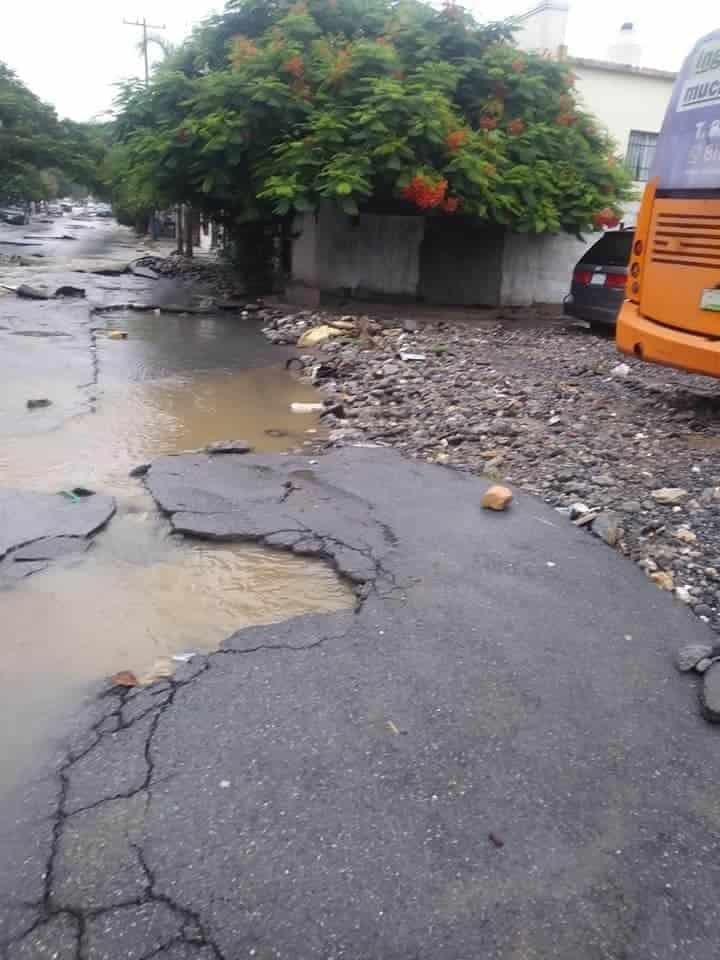 Destroza “Hanna” avenidas en Juárez Destroza “Hanna” avenidas en Juárez