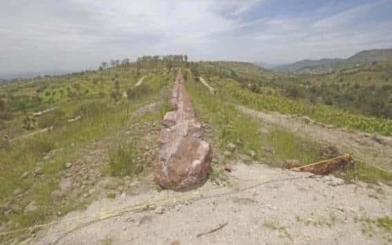 Acueducto de Nezahualcóyotl, devastado y en el abandono