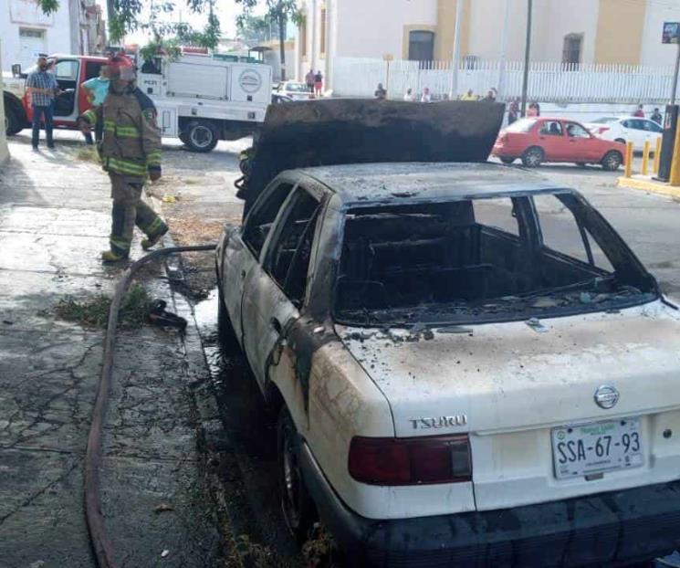 Alarma incendio de auto