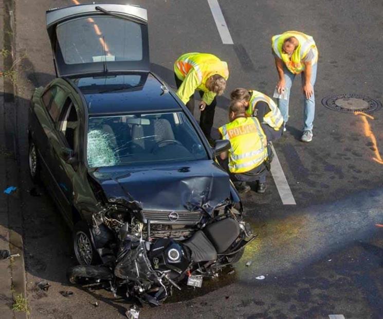 Embiste a motociclistas, fue ataque