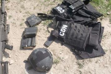 Hallan narcocampamento e Doctor Coss