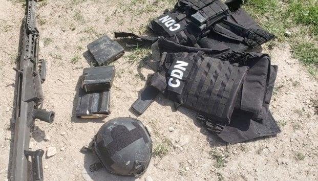 Hallan narcocampamento e Doctor Coss