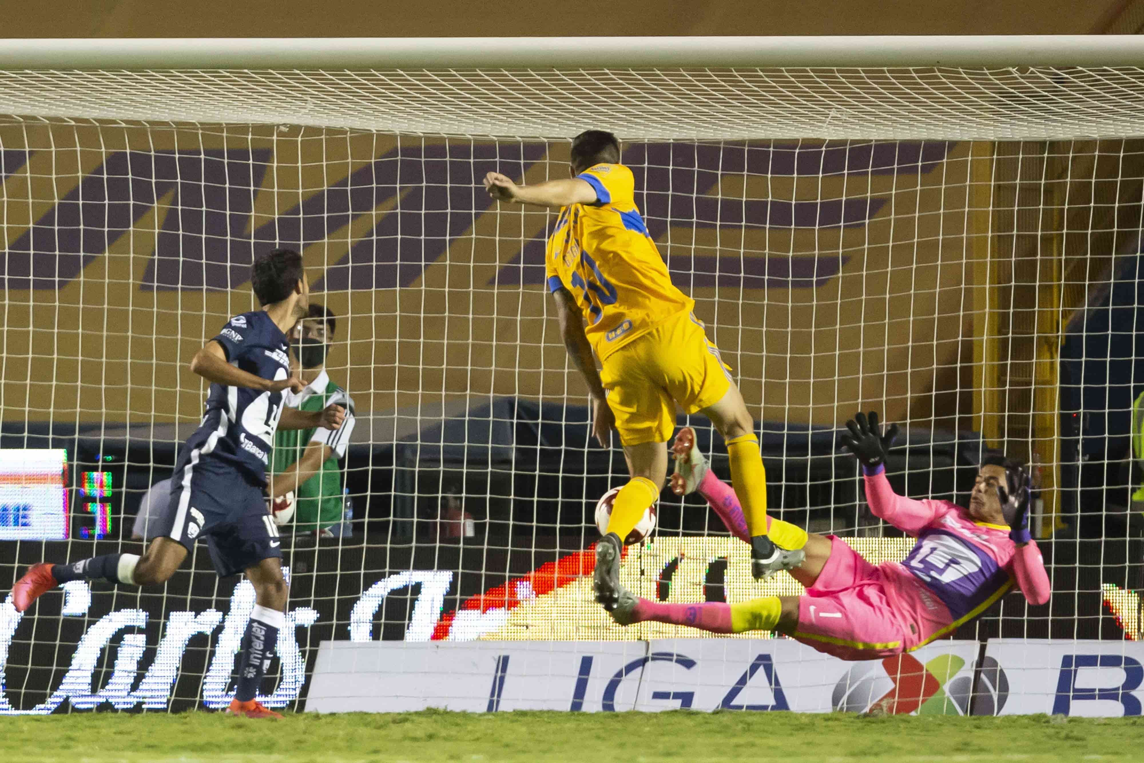 Gignac abrió el marcador al minuto 76