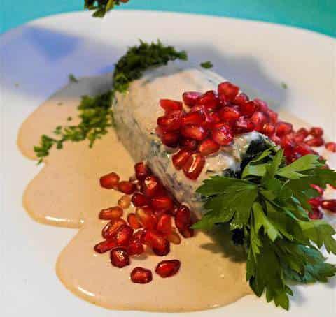 Mollete dulce, el postre de los chiles en nogada