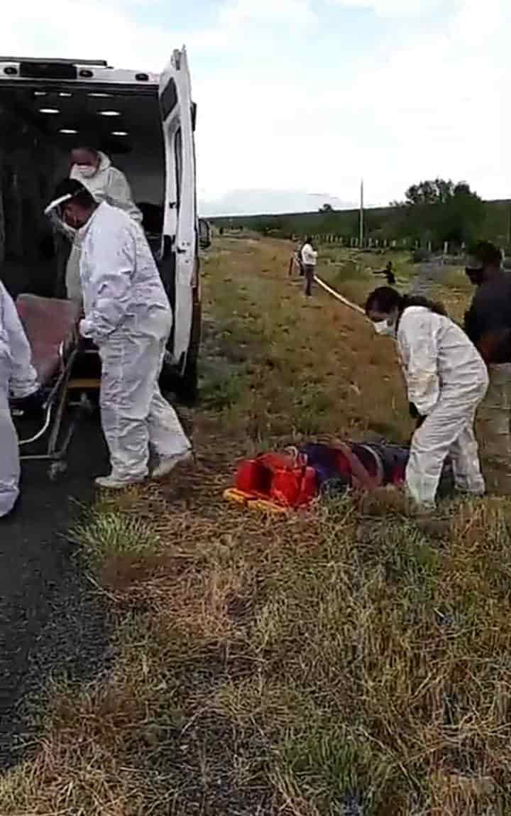 Volcó la camioneta en que viajaban