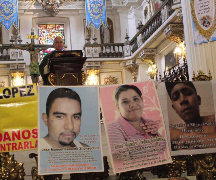 Exigen justicia para miles de desaparecidos Exigen justicia para miles de desaparecidos