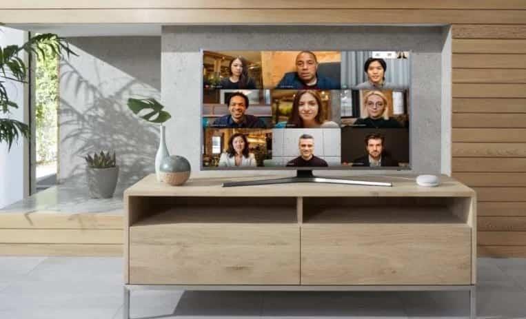 Google Meet llega a Chromecast