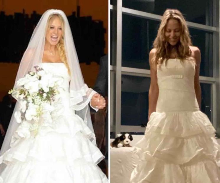 Huppenkothen regala su vestido de novia