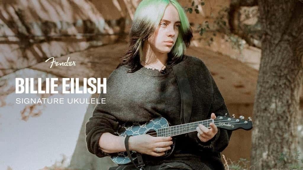 Billie Eilish lanzará su ukelele personalizado Billie Eilish lanzará su ukelele personalizado