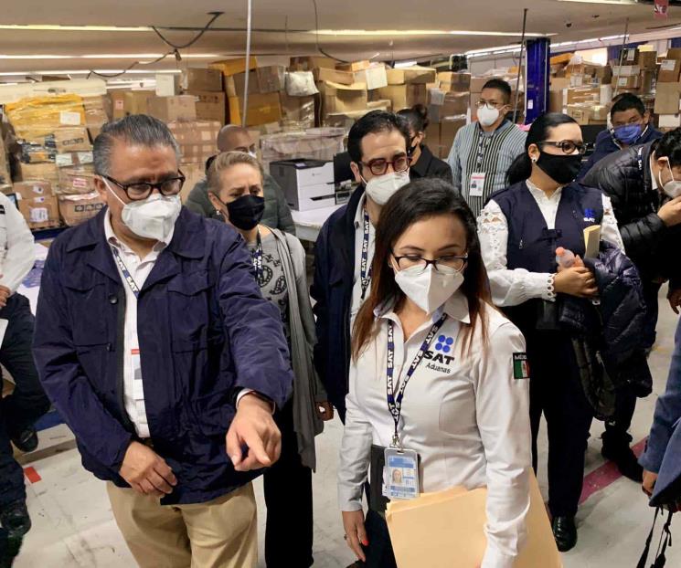 AGA supervisa instalaciones de la aduana del AICM