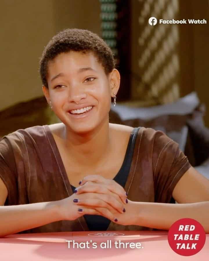 Willow Smith habla sobre polémica infidelidad de sus papás