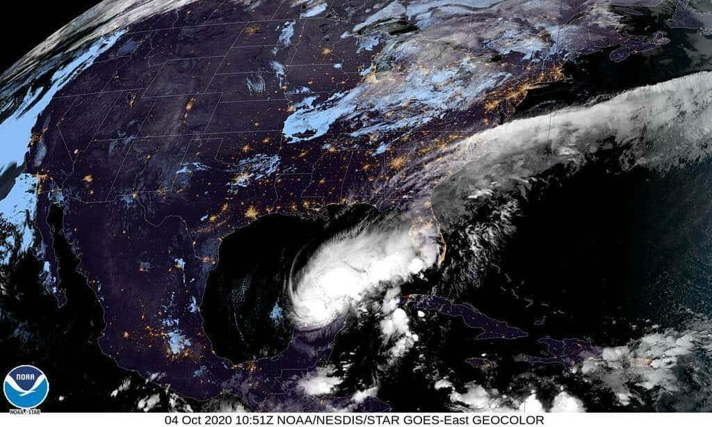 Tormenta Gamma toma fuerza al dejar Yucatán Tormenta Gamma toma fuerza al dejar Yucatán