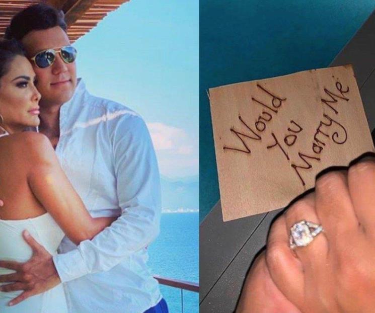 Ninel Conde se compromete con su novio Larry Ramos