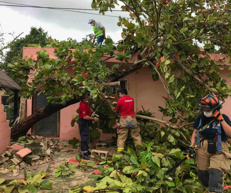 Delta no causó afectaciones mayores; nos fue bien: AMLO