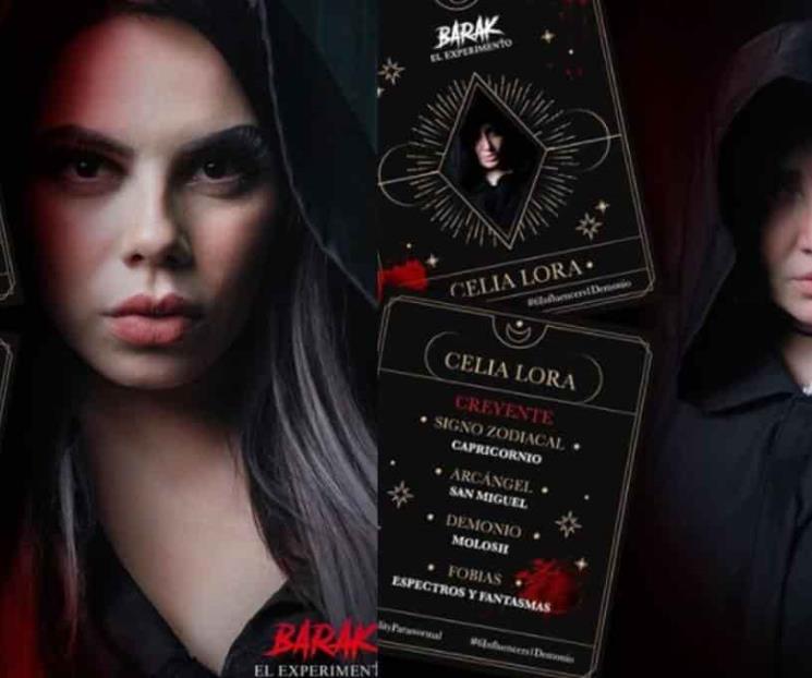 Celia Lora presenta su reality de terror