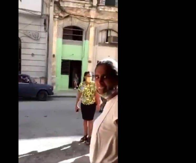 FCH comparte video sobre detención de mujer opositora cubana FCH comparte video sobre detención de mujer opositora cubana