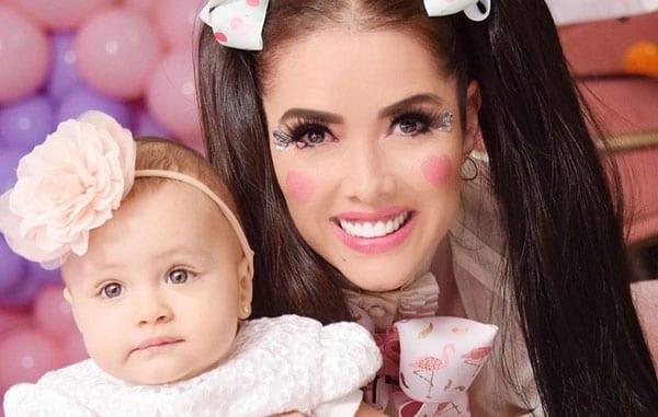 Critican a Marlene Favela por ostentosa fiesta para su bebé