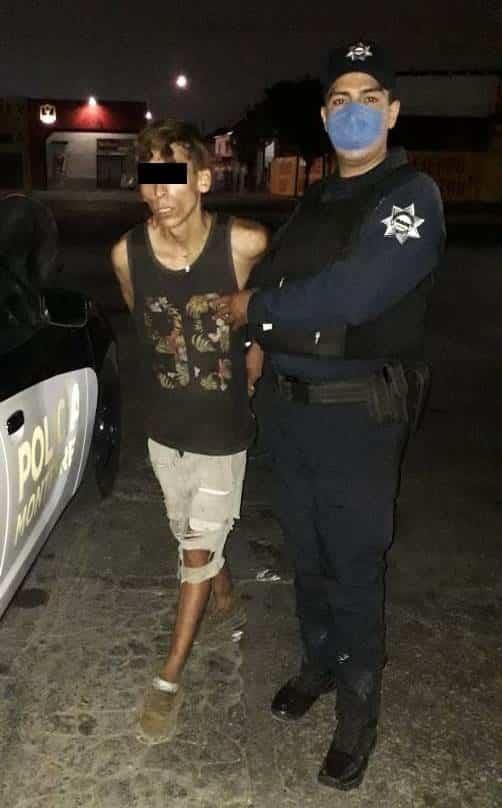 Capturan a presunto ladrón Capturan a presunto ladrón