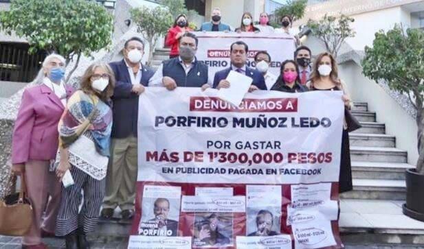 Diputados denuncian a Muñoz Ledo por gastar 1 mdp Diputados denuncian a Muñoz Ledo por gastar 1 mdp