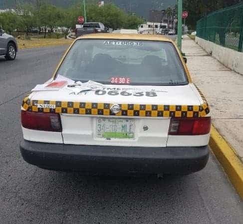 Detienen a taxista por asalto Detienen a taxista por asalto