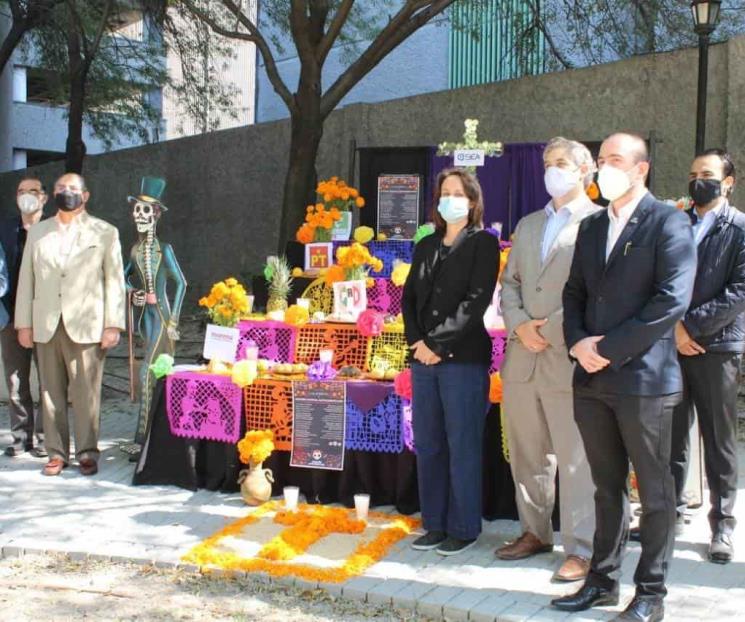 Dedican altar de muertos al sistema anticorrupción Dedican altar de muertos al sistema anticorrupción