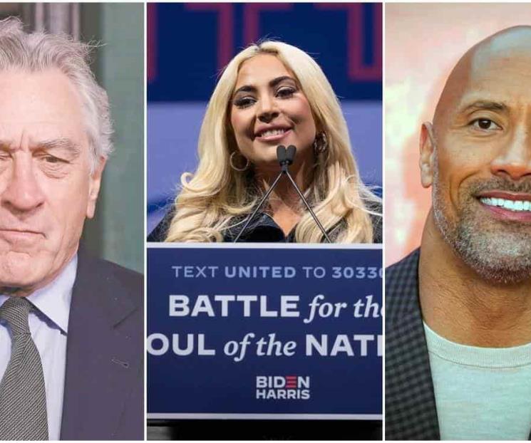 Famosos desprecian a Trump y se unen a favor de Joe Biden