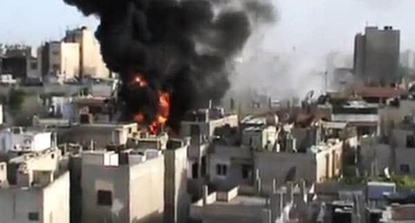 Atacan fuerzas sirias  reducto rebelde