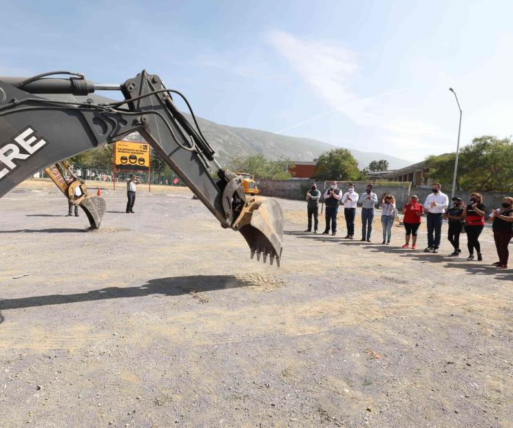 Inician obras de multideportivo en sector de San Bernabé